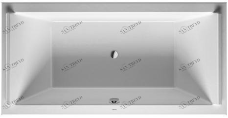 Duravit Прямоугольная акриловая ванна Starck 700341
