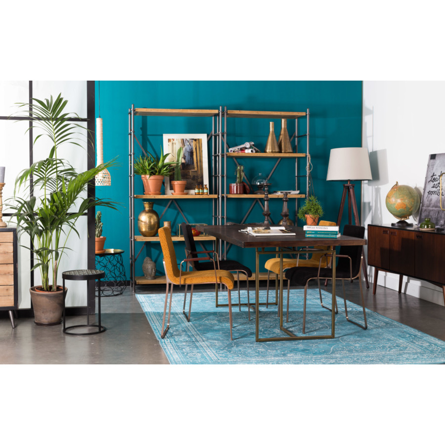 Стул Flor черный Dutchbone 1100290 - Вид №1