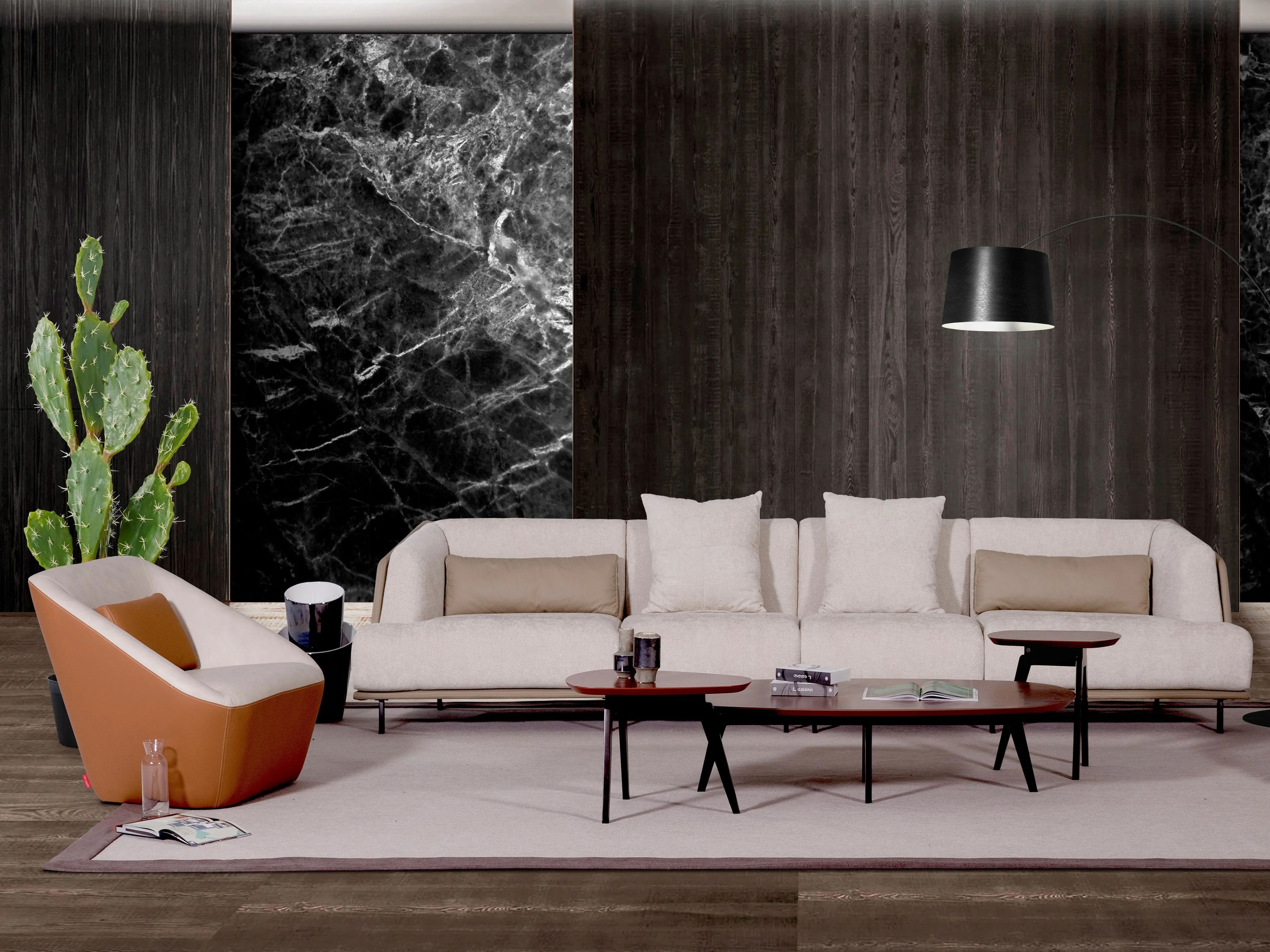 Кожаное кресло с подлокотниками ABLE Спенсер ARCH-00140841 - Вид №5