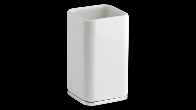 AT742 Стакан в ванную, настольный, керамический bagno&associati ALTISSIMA Bagno & Associati