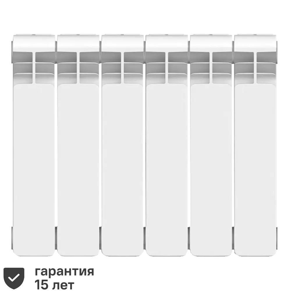 Биметаллический радиатор Equation 6 секций для эффективного отопления 18360750 STLM-0940852