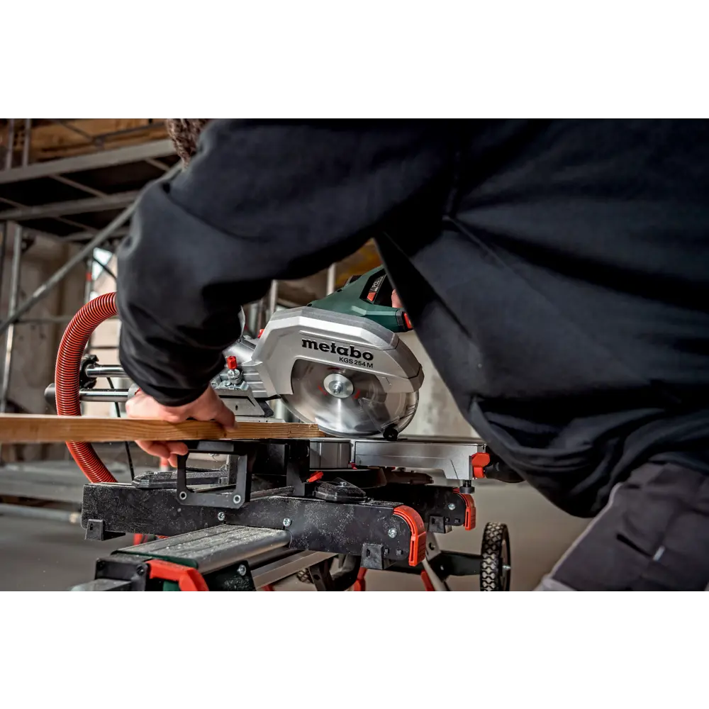 Пила торцовочная сетевая Metabo KGS254M, 1800 Вт, 254 мм STLM-2071509 - Вид №9