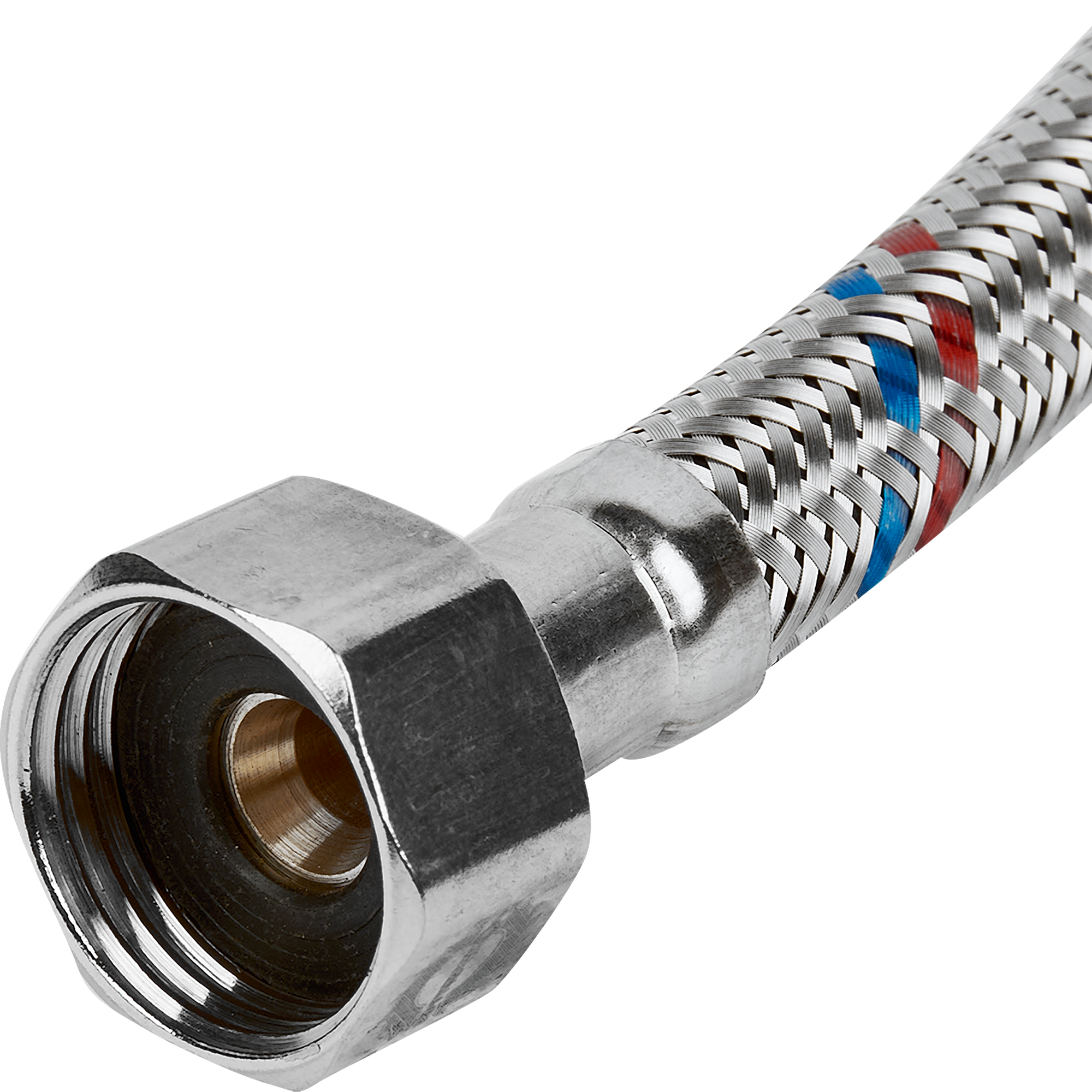 Интерскол - Гибкая подводка для воды 80 см с резьбой 1/2" 84440061 STLM-0050193 - Вид №1