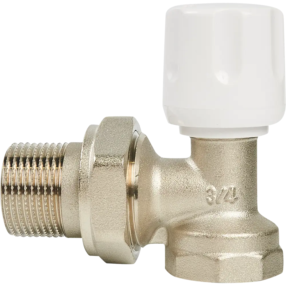 Клапан для радиатора угловой Heizen 3/4" латунь STLM-2005279 - Вид №3