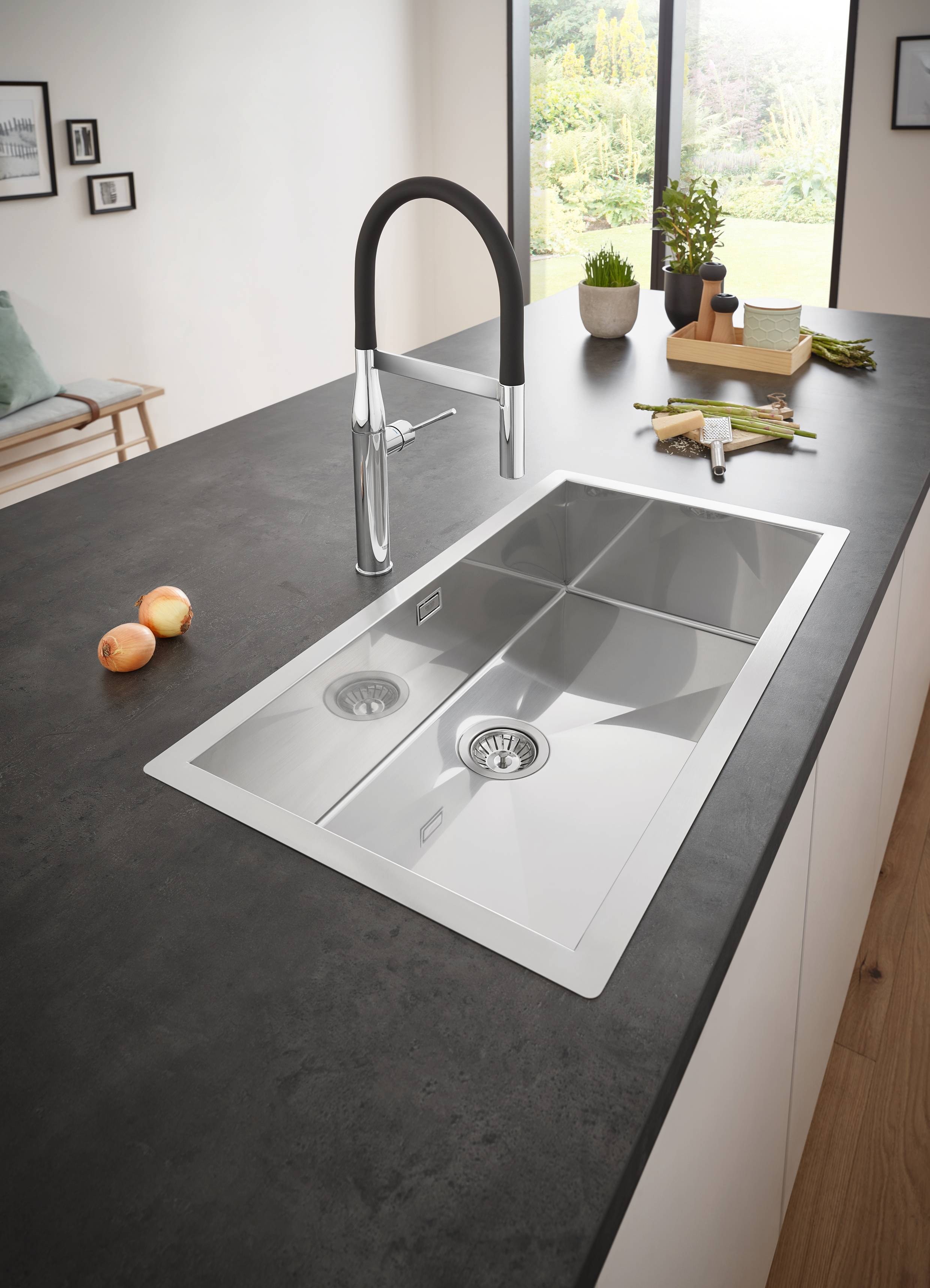 31580SD0 Мойка кухонная прямоугольная Grohe  - Вид №2