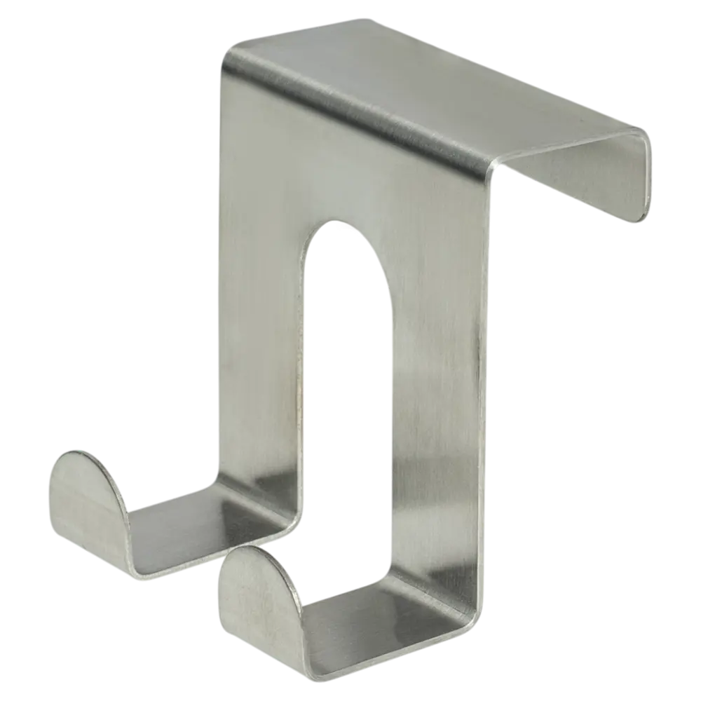 Крючок на дверь Vidage Джингл нержавеющая сталь цвет сатин STLM-2202146 - Вид №1