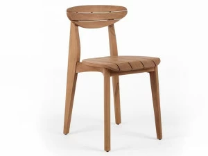 Wildspirit Садовый стул из дерева с открытой спинкой Ink