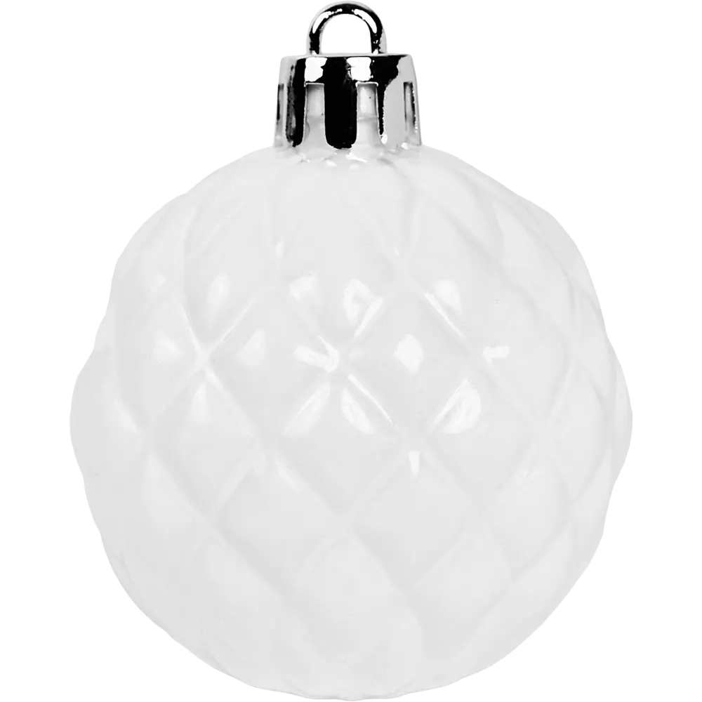 87036340 Набор новогодних шаров Christmas ø5-6 см цвет белый 25 шт. STLM-0956985 Santreyd  - Вид №23