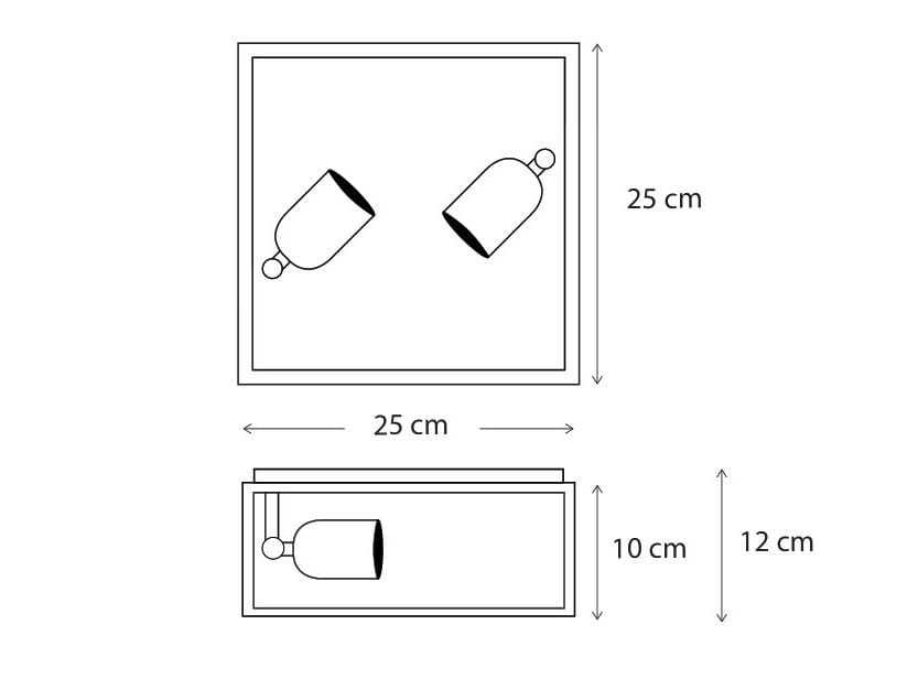 Латунный светодиодный потолочный светильник Authentage Lighting Vitrine ARCH-00136400 - Вид №2