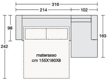 CTS SALOTTI Модульный тканевый диван Smart sun-id-1438579 - Вид №9