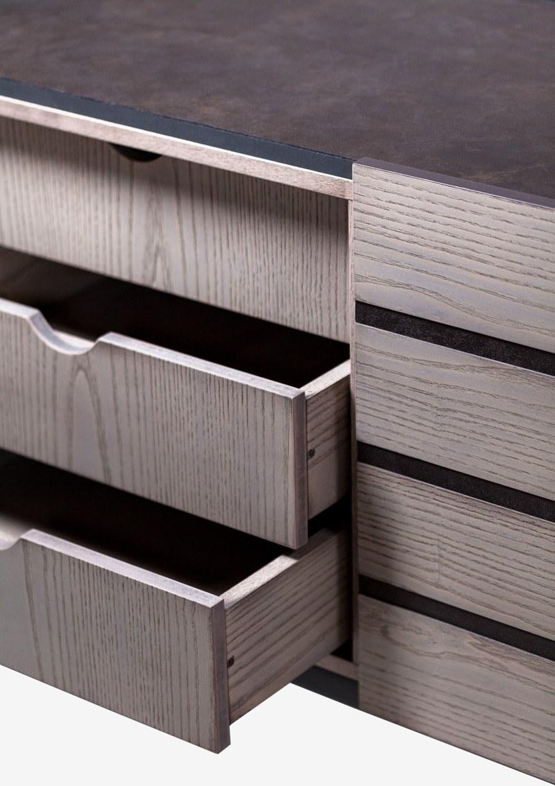 Anesis Буфет из массива дерева с распашными дверцами Centrum M510  - Вид №3