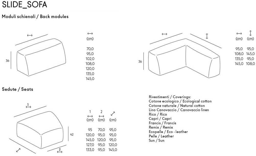 Lago Угловой диван из экокожи Slide sun-id-1509205 - Вид №2