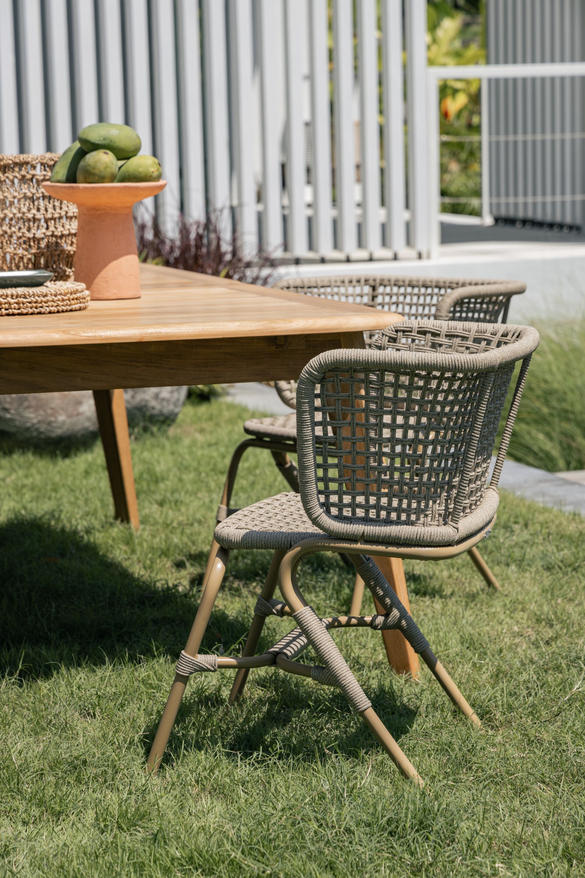 Синтетическое волокно сад стул с подлокотниками cbdesign Kimmer ARCH-00052259 - Вид №9