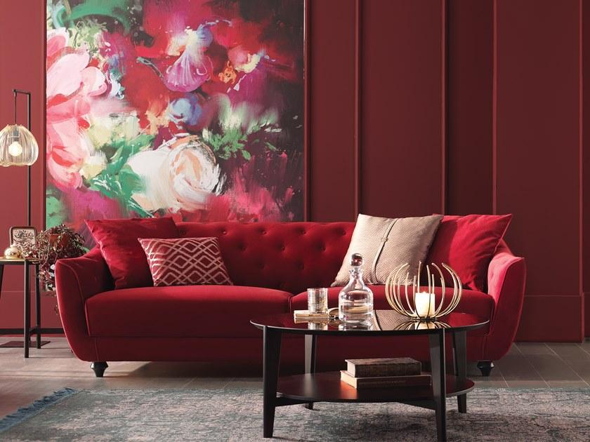 Enza Home 3-х местный тканевый диван Ottavia sun-id-1431205 - Вид №3