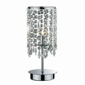 Настольная лампа Ideal Lux Royal TL1 IDEAL LUX ИНТЕРЬЕРНЫЕ 080796 Прозрачный;хром