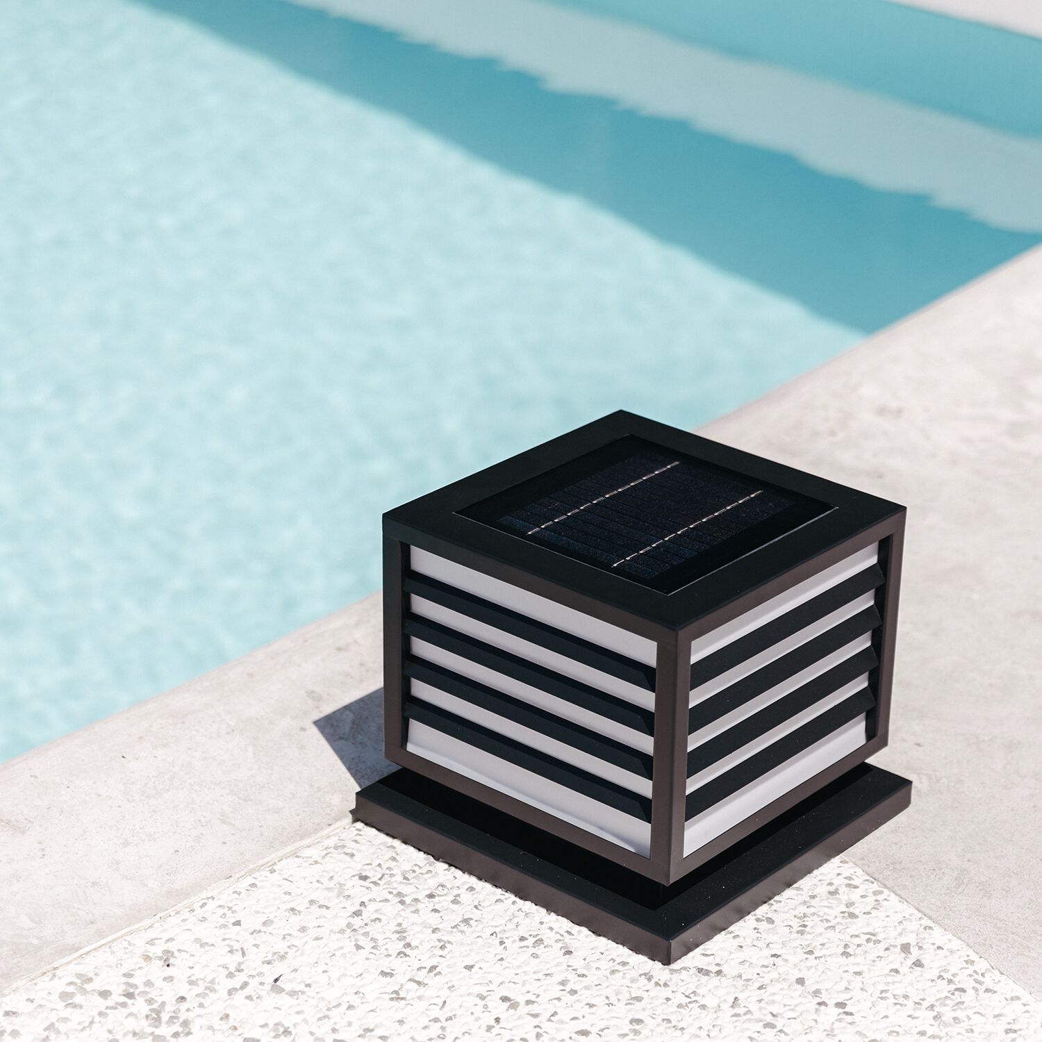 Из нержавеющей стали солнечной энергии открытый торшер Maanta SOLAR QUB ARCH-00034091 - Вид №20