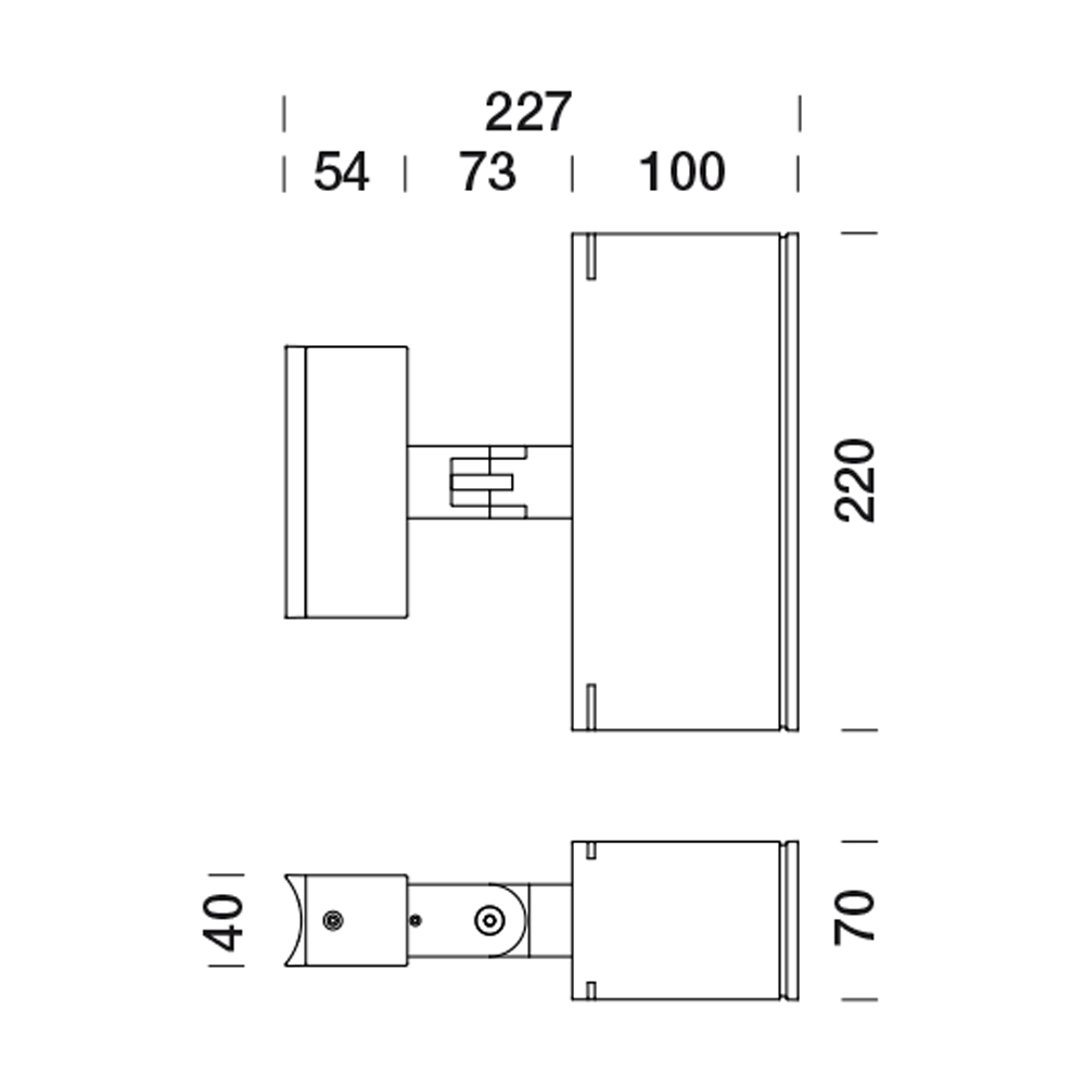 8720618 Уличное освещение  Platek TARGET LARGE Su palo  TARGET LARGE On pole - 16 LED 3000K 48°  - Вид №2