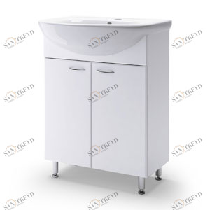 Тумба Уют 60 с умывальником Уют 60 RUNO 231365