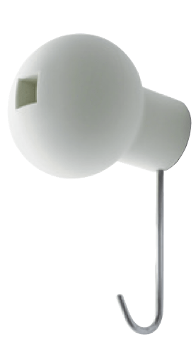 Magis Globo AC382 G Настенный крючок для верхней одежды. Цвет: Желтый 1385 C  - Вид №6