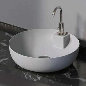 L605117 Накладная раковина на столешницу  круглая A. e T. Italia ELITE
