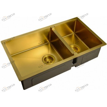 Zorg ZL R-780-2-440 Bronze Мойка кухонная прямоугольная Zorg 