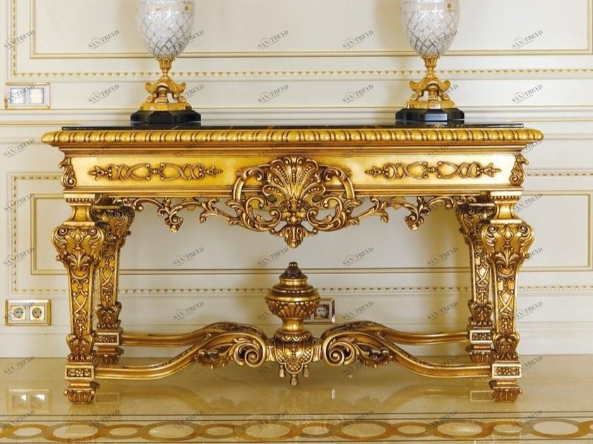 Bellotti Ezio Консоль из дерева с мраморной столешницей 5812 5812 