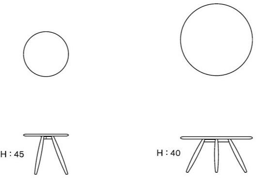Ritzwell & Co. Низкий деревянный журнальный столик Mo sun-id-1453032 - Вид №2