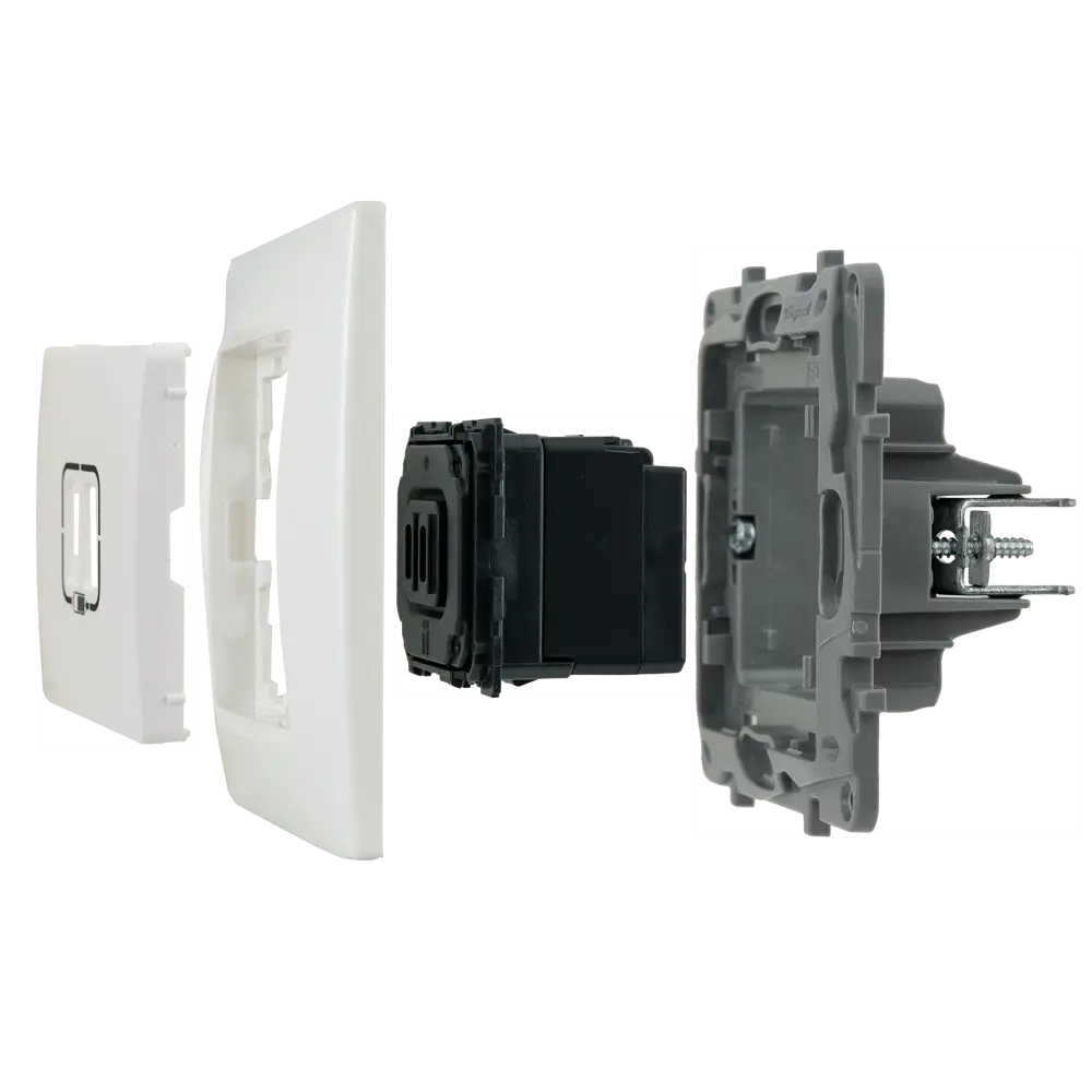Зарядное устройство USB тип С / тип С - Legrand Etika - 3000мА 15Вт - белый 82496522 STLM-2085491 - Вид №6
