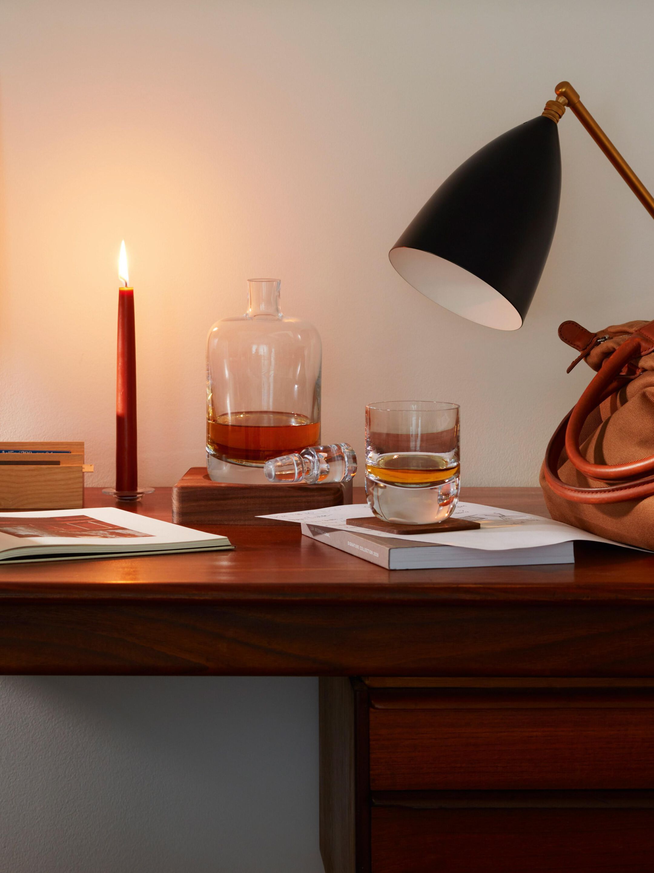 Набор стаканов для ликера из дутого стекла - 270 мл LSA виски ARCH-00110871 - Вид №2