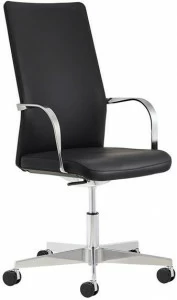 Howe Регулируемое по высоте офисное кресло с 5 спицами и колесами Mn1