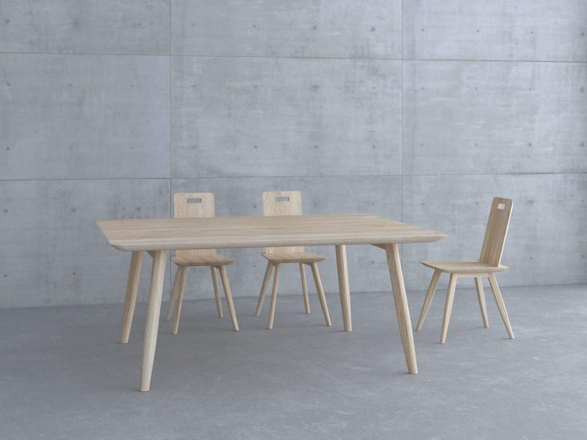 Vitamin Design Прямоугольный стол из массива дерева Aetas sun-id-1389594 - Вид №2