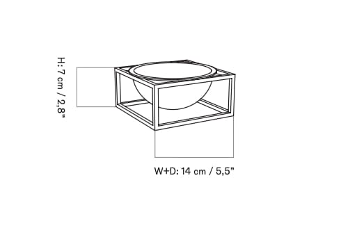 Стальные центральные части Audo Copenhagen Kubus ARCH-00050885 - Вид №15