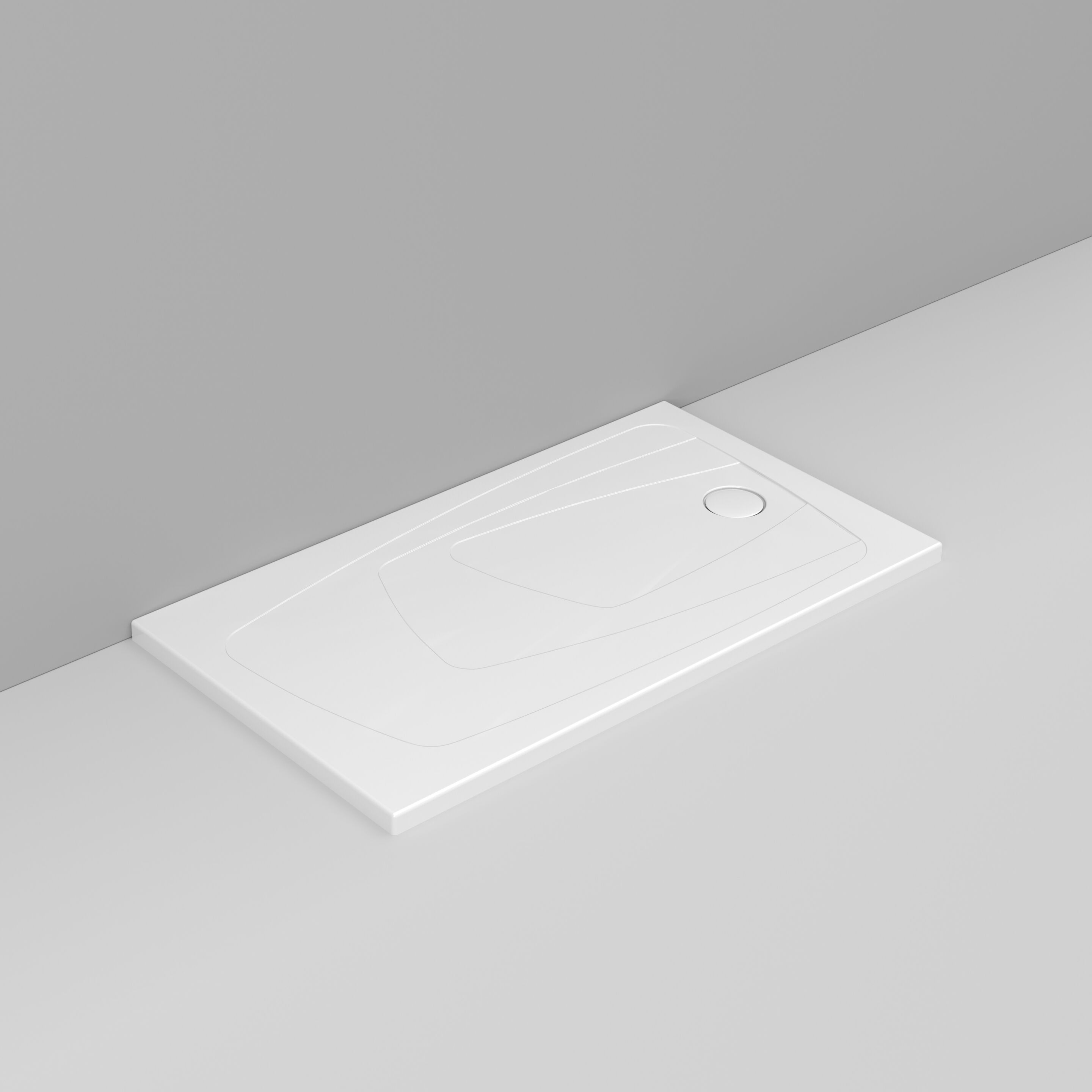 Керамический нескользящий прямоугольный поддон для душа Ceramica Dolomite за пределами ARCH-00148401 - Вид №153