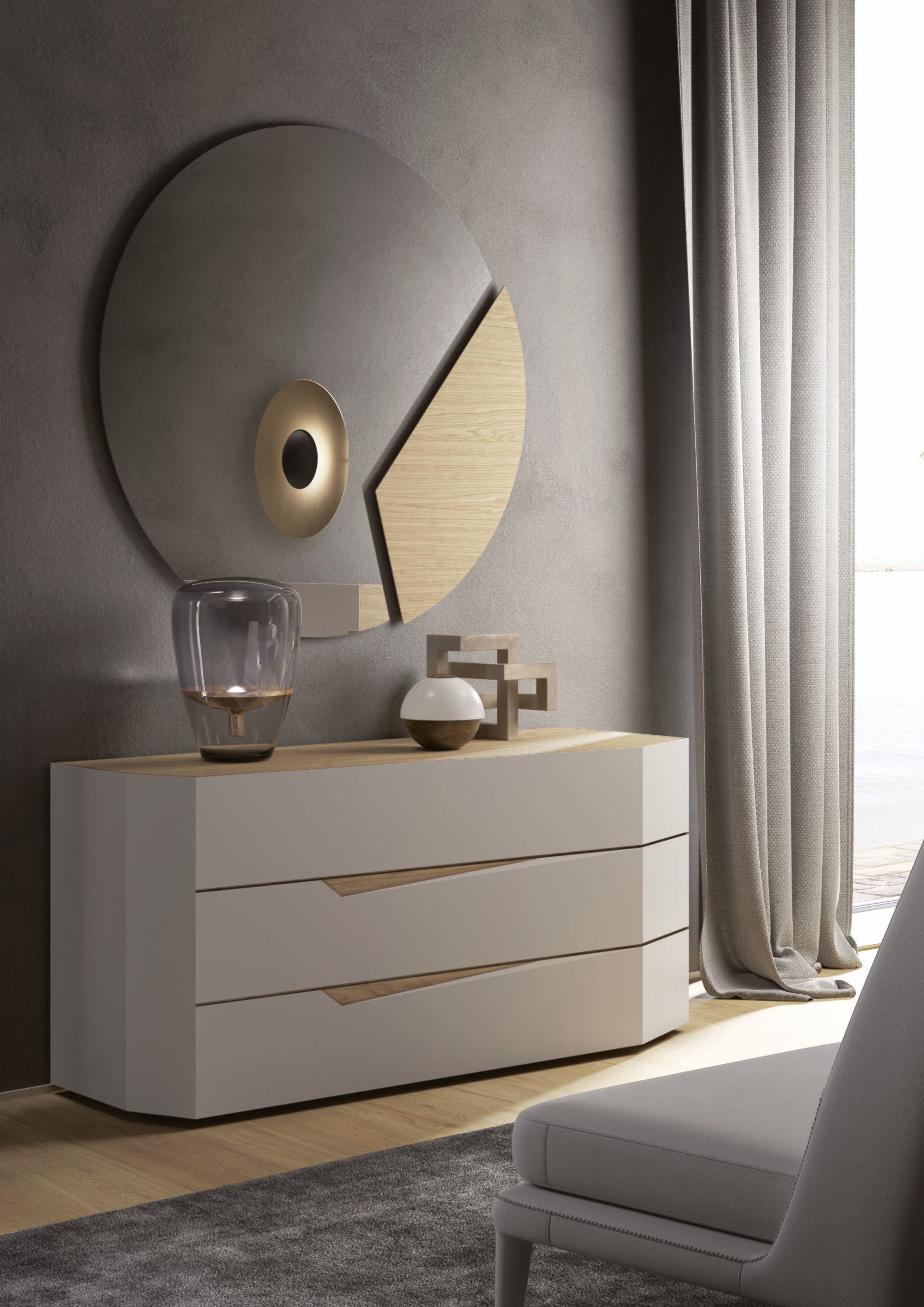 Настенное круглое зеркало Voltan Аликанте ARCH-00076860 - Вид №1