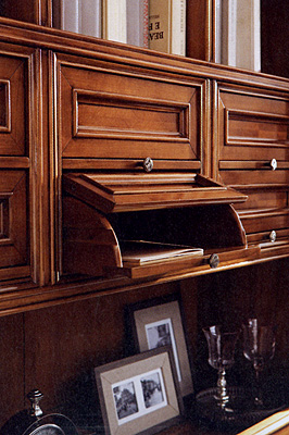 Книжный шкаф  BAMAX P180 CLASSICO - Вид №1