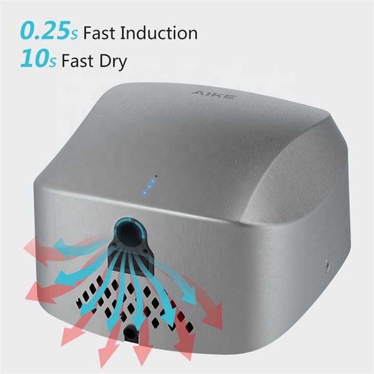 Сушилка для рук из нержавеющей стали AIKE AK2903_270  - Вид №4