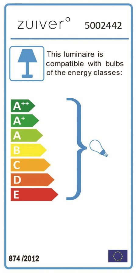 Лампа подвесная Retro ’70 r40, бронзовая Zuiver 5002442 - Вид №10