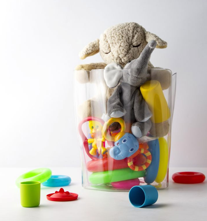 Органайзер Flow большой прозрачный Qualy QL10162CL - Вид №5