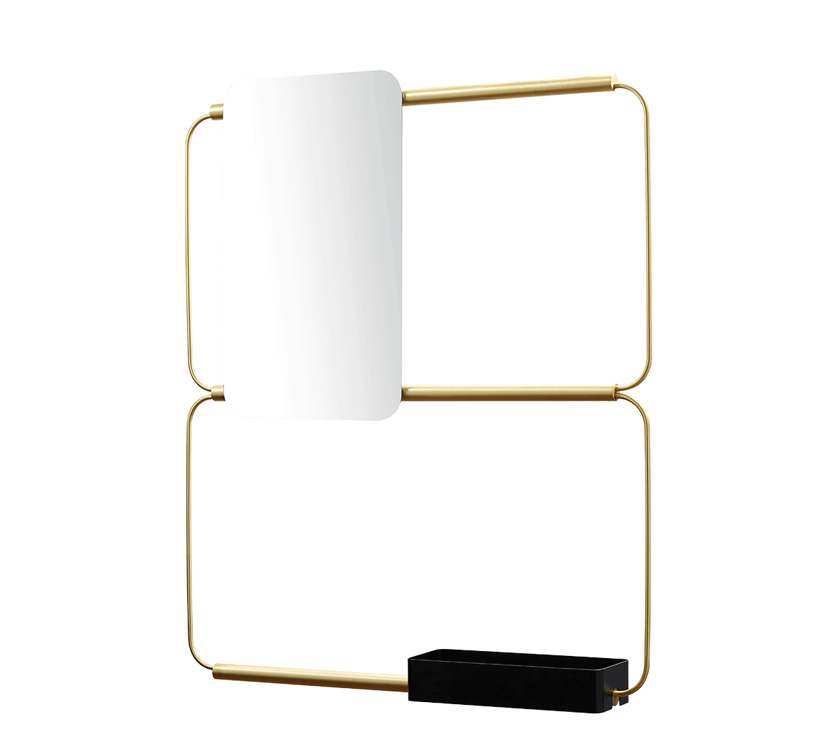 Ex.T Nudo Подвесная или настенная модульная система nudo-ottone_3 - Вид №1