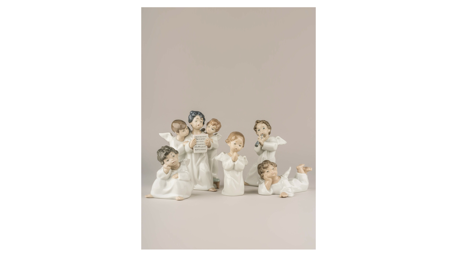 10668960 LLADRO Фигурка Lladro "Ангел с флейтой" 8x16см Фарфор Lladró  - Вид №4