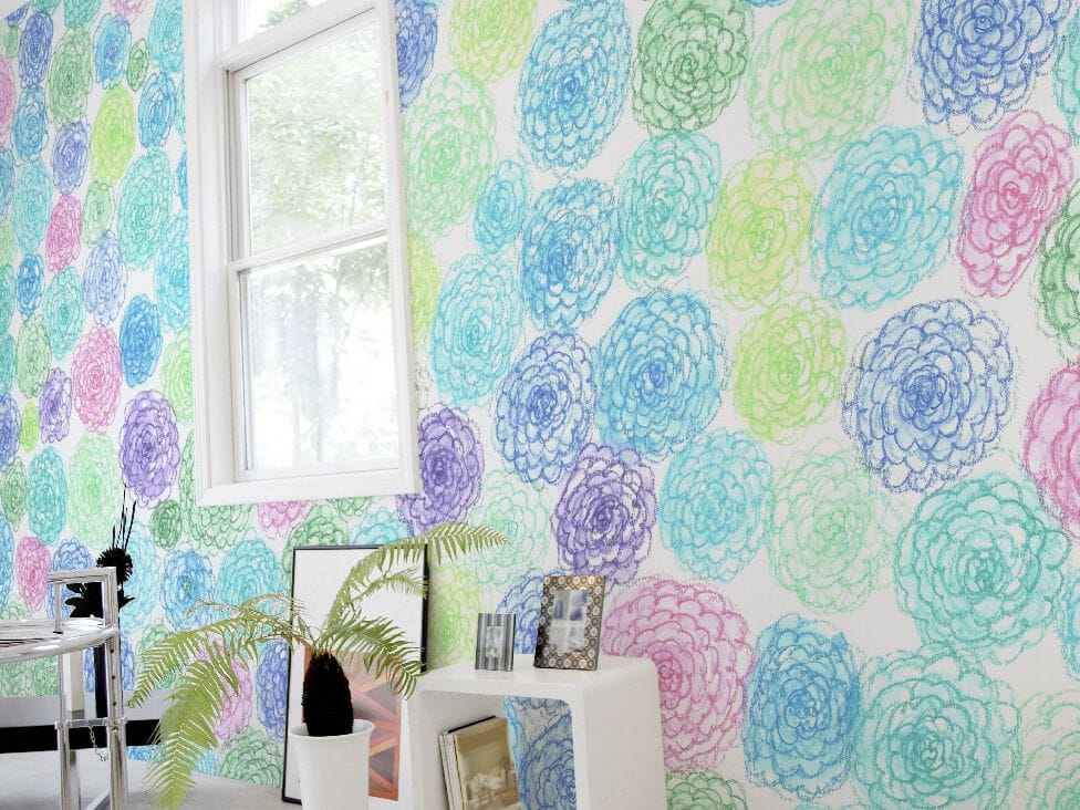 Обои с цветочными мотивами Jannelli&Volpi PEONIACAMELIOSA ARCH-00023319 - Вид №1