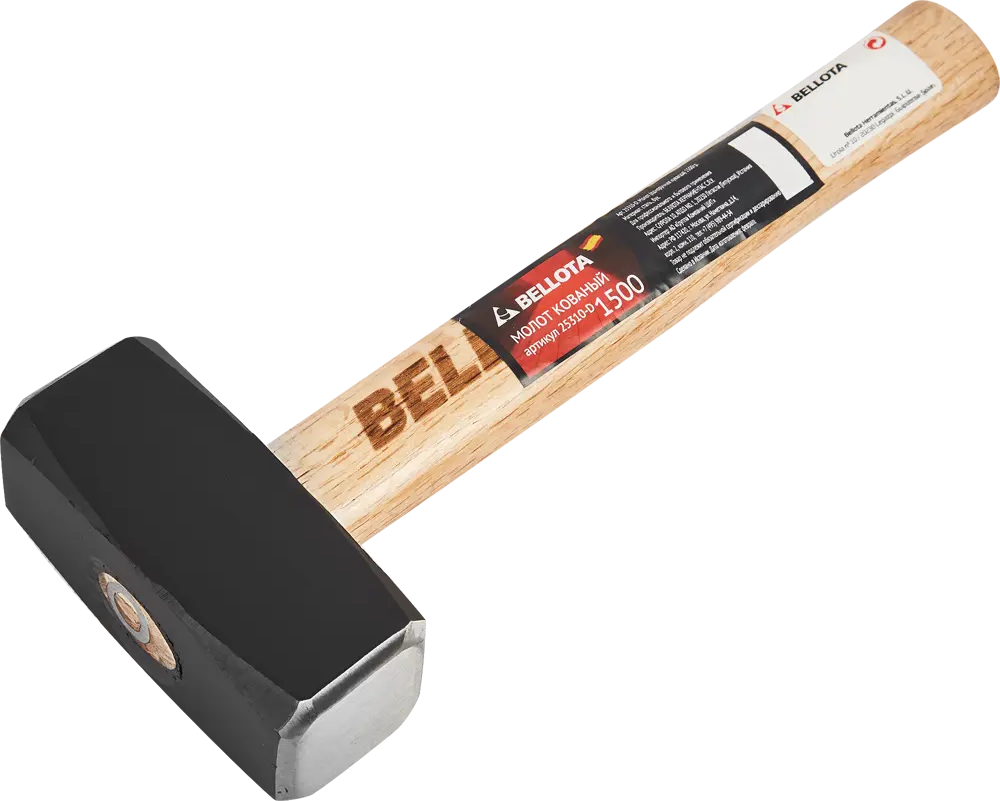Кувалда Bellota для демонтажа с деревянной рукояткой 1500 г 87103880