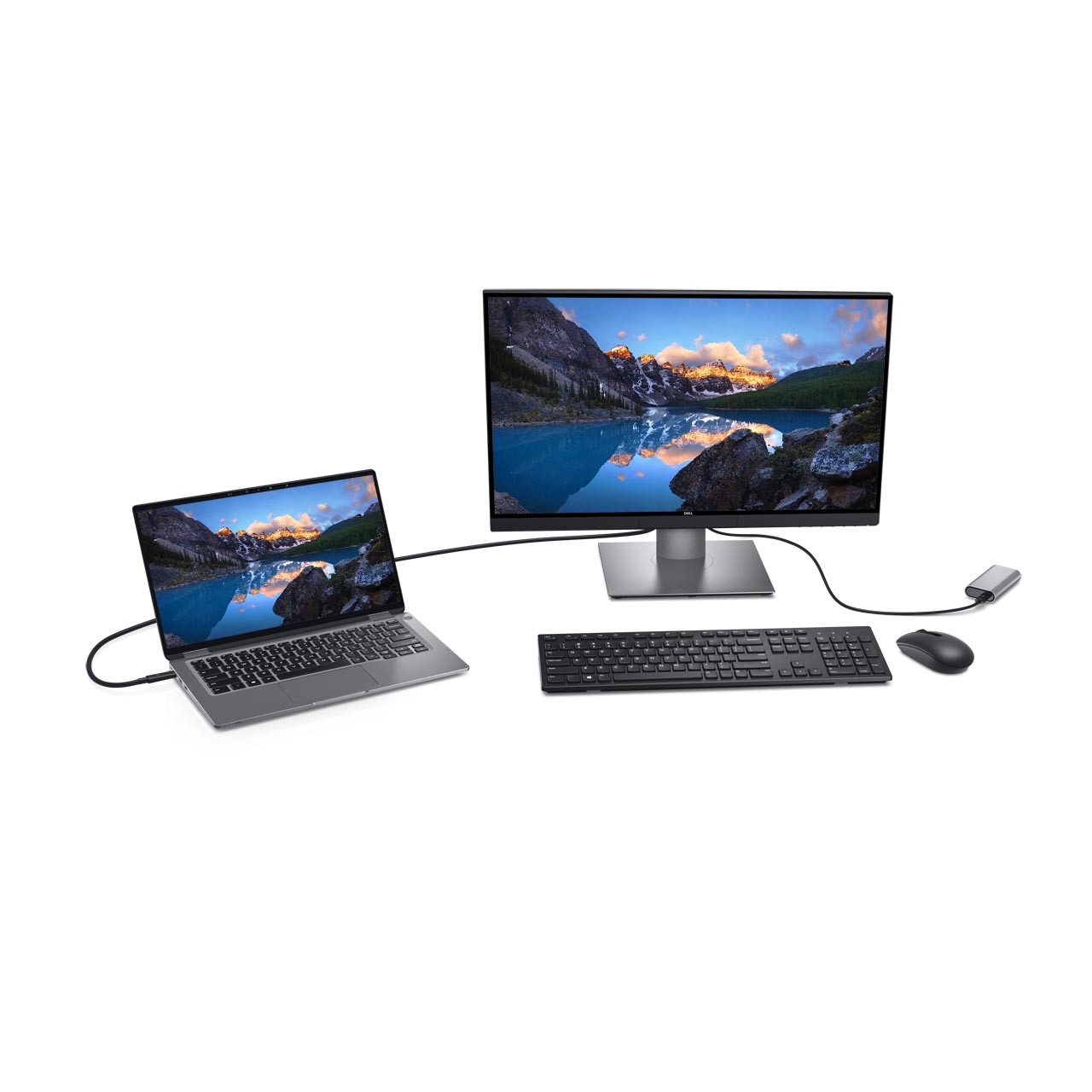2720-0216 up2720q, 27", ips, premier color, 3840x2160, 6ms, 250cd/m2, 1300:1, 178/178, has,tilt, swivel, 2*hdmi, dp,2*thunderbolt 3, 4xusb 3.2, black, 3 y Dell Dell UltraSharp Santreyd  - Вид №17