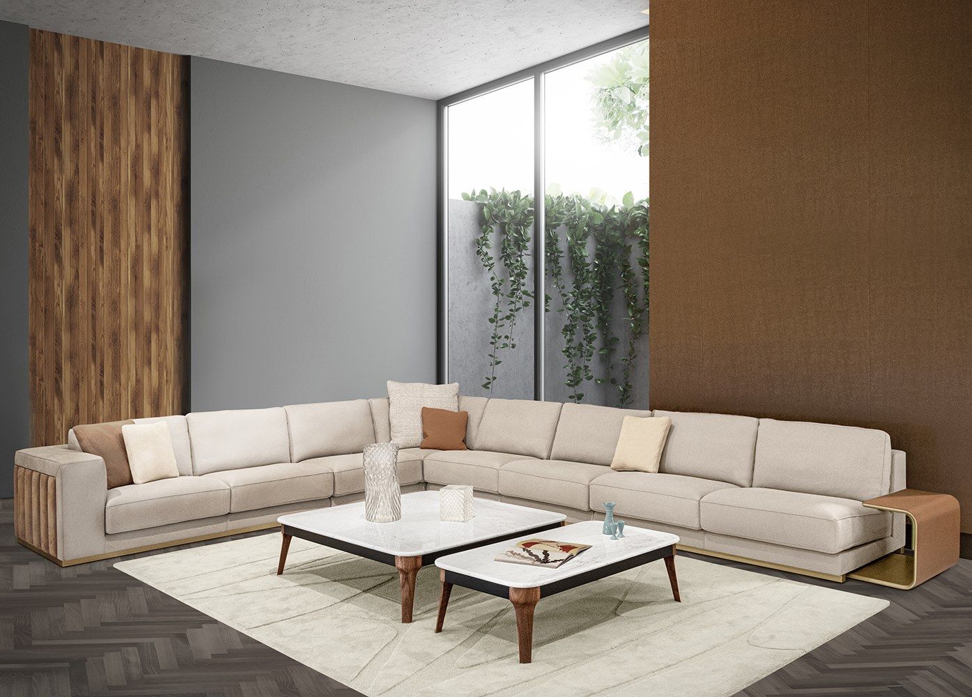 Прямоугольный шерстяной ковер Formitalia UBI ARCH-00023079 - Вид №5