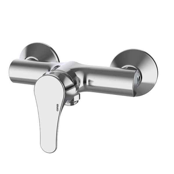 35466350 BASIC Смеситель с фиксированной внешней колонкой Хром GRB MIXERS E-PLUS - Вид №2