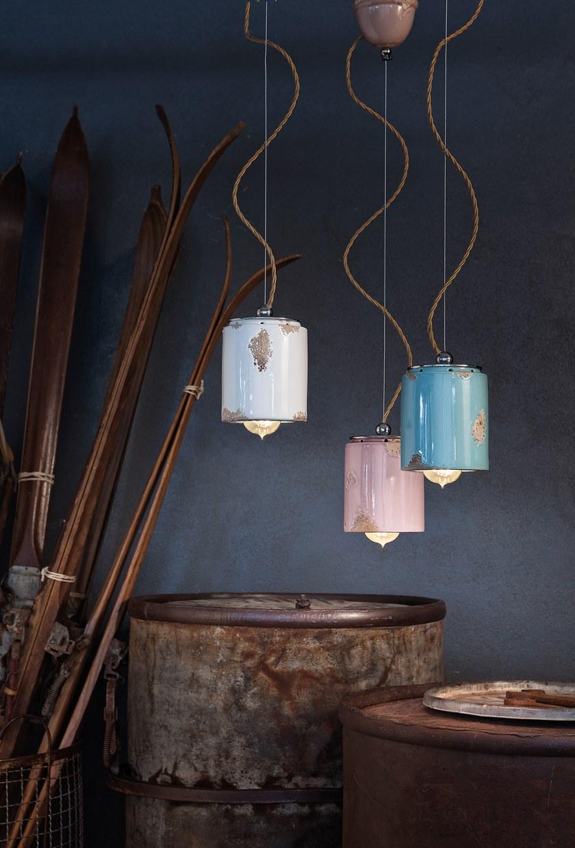 FERROLUCE Подвесной светильник из керамики Vintage C984 - Вид №1