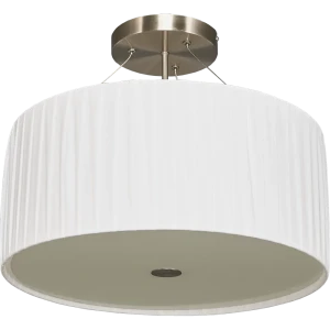 Люстра Globo 3xE27x40 Вт, 45 см, цвет матовый никель 18737721 STLM-2030133
