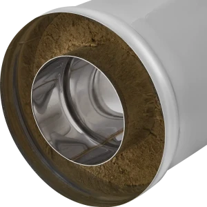 Сэндвич-труба КОРАКС для дымохода 115/200 мм с теплоизоляцией 89888492