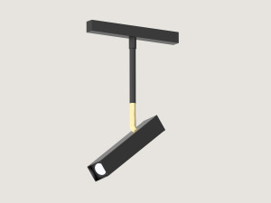 Прямоугольный потолочный металлический прожектор