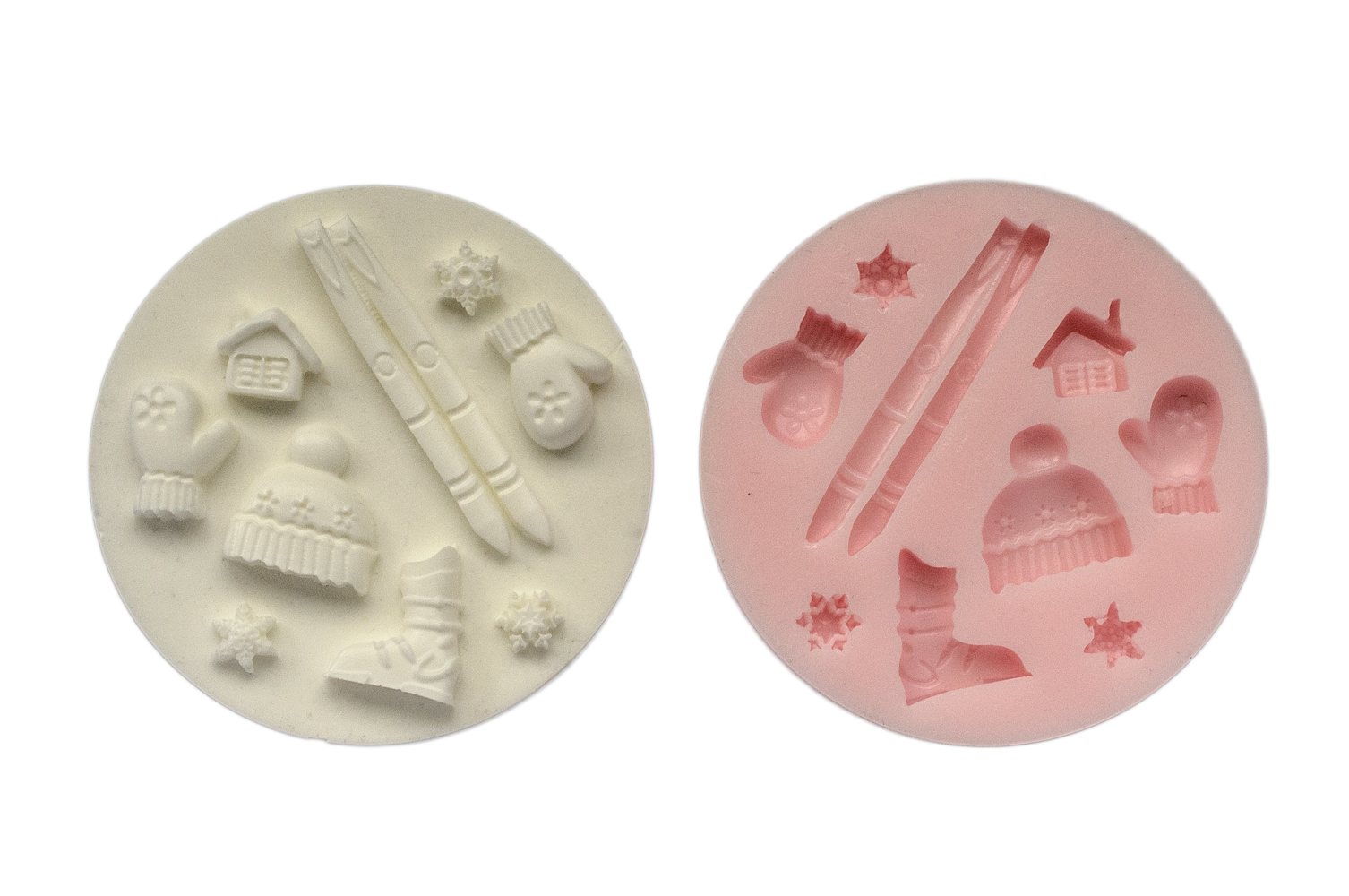 10169 Молд №1141 силикон Новый год HobbyPage 